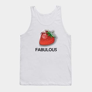 Fabulous strawberry Tank Top